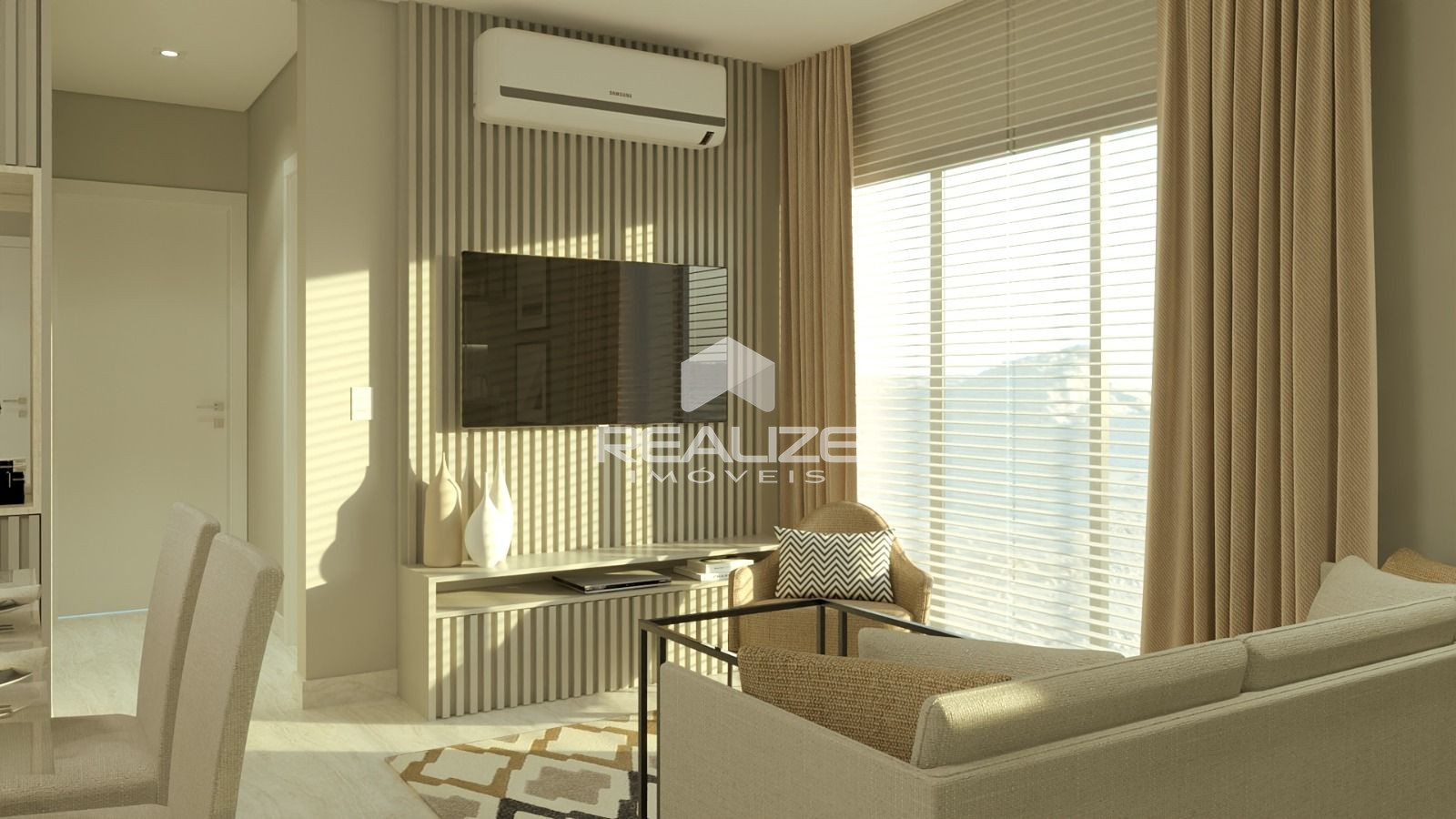 Apartamento à venda no Residencial Proença com 2 quartos (1 Suite).