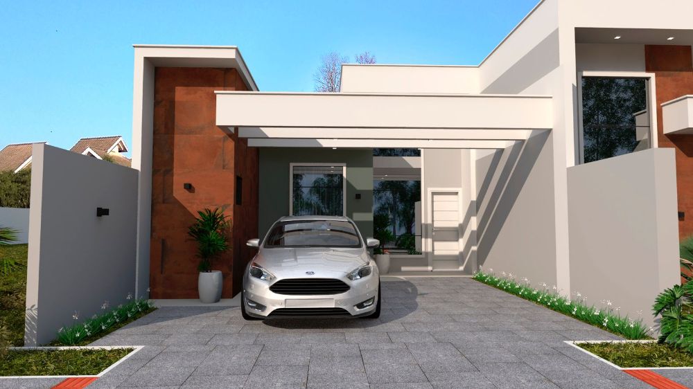 Casa com 3 dormitorios e piscina- Bairro Periolo