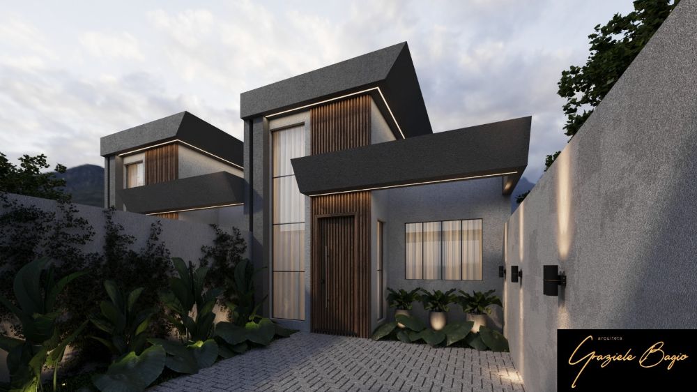 Casa nova com 1 suite e 2 quartos, 80m2- Jardim Padovani- Santa felicidade