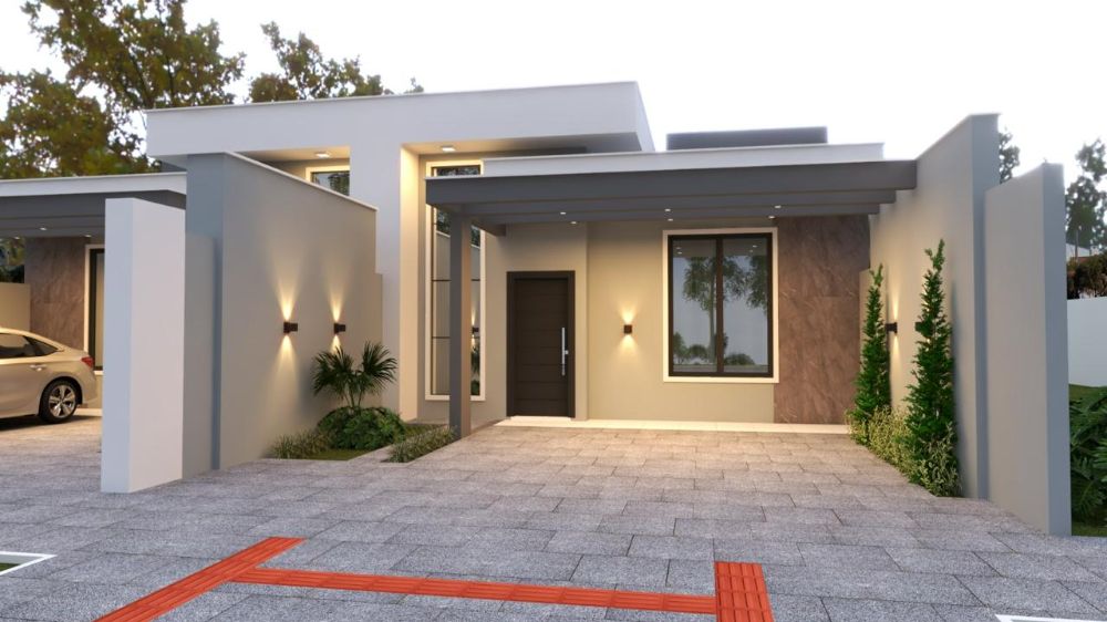 Casa na planta com 1 suite 2 quartos- Loteamento Colinas tropical