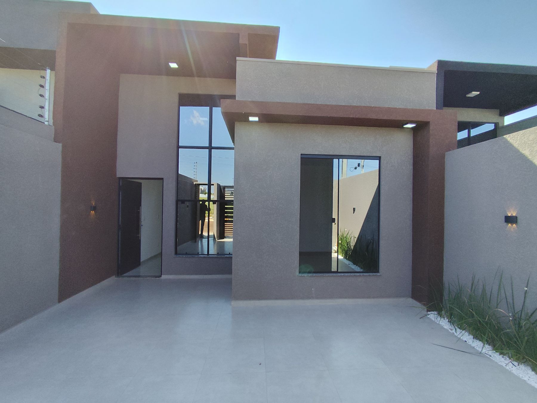 Casa nova com 3 dormitorios- Loteamento Positano- Bairro Brazmadeira