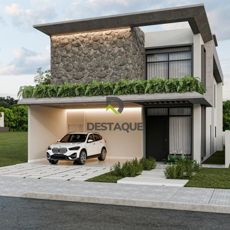 Sobrado em construo com 5 dormitorios- Condominio Terras Alpha 1- Bairro Fag