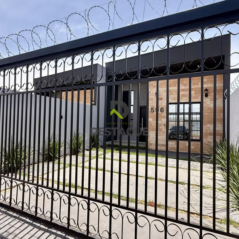 Casa nova com 1 suite e 2 quartos-  Loteamento Jardim Veredas