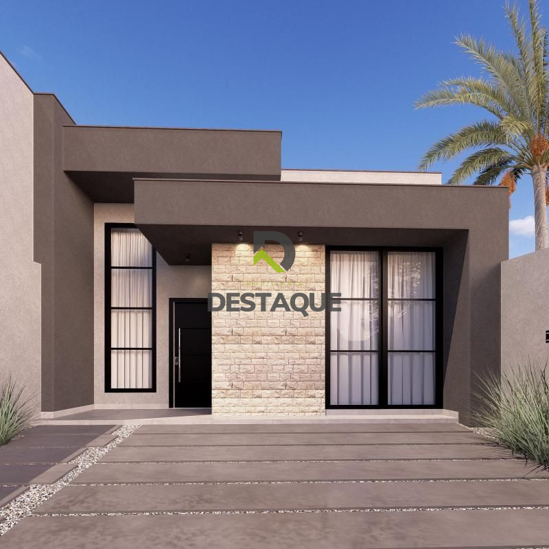 Casa em construo com 1 suite e 1 quartos- Loteamento Vale Verde- 