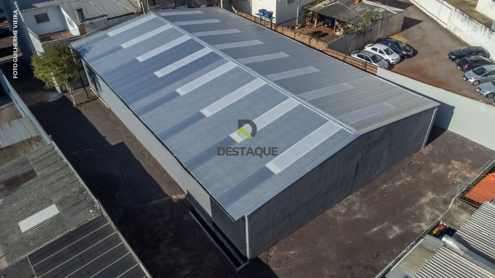 Barrac�o  para loca��o com 600m2-  Centro- Cascavel