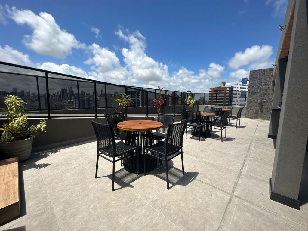 Flat com 01 dormitório à venda, 24m² por R$ 370.000 - Jardim O...