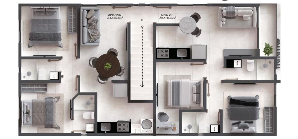 Apartamento com 2 dormitórios à venda por R$ 190.000 - Mangabe...