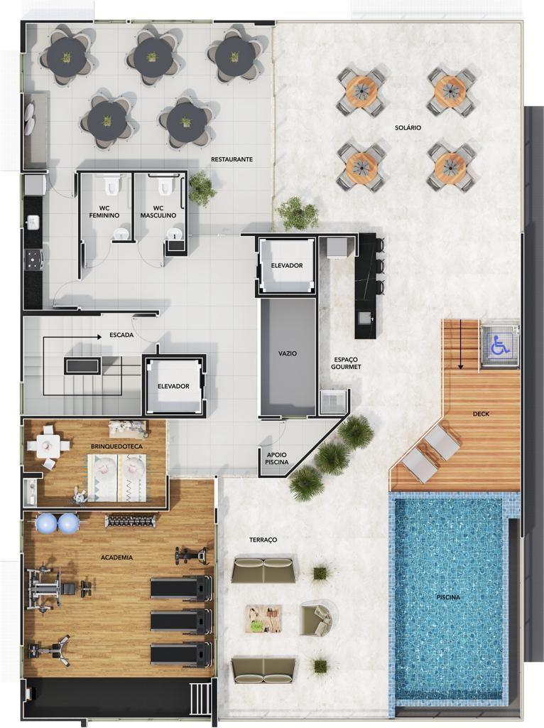 Apartamento com 02 dormitórios à venda por R$ 580.000 - Bessa,...