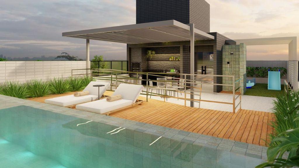 Apartamento com 02/3 dormitórios à venda por R$ 369.000 - Aero...