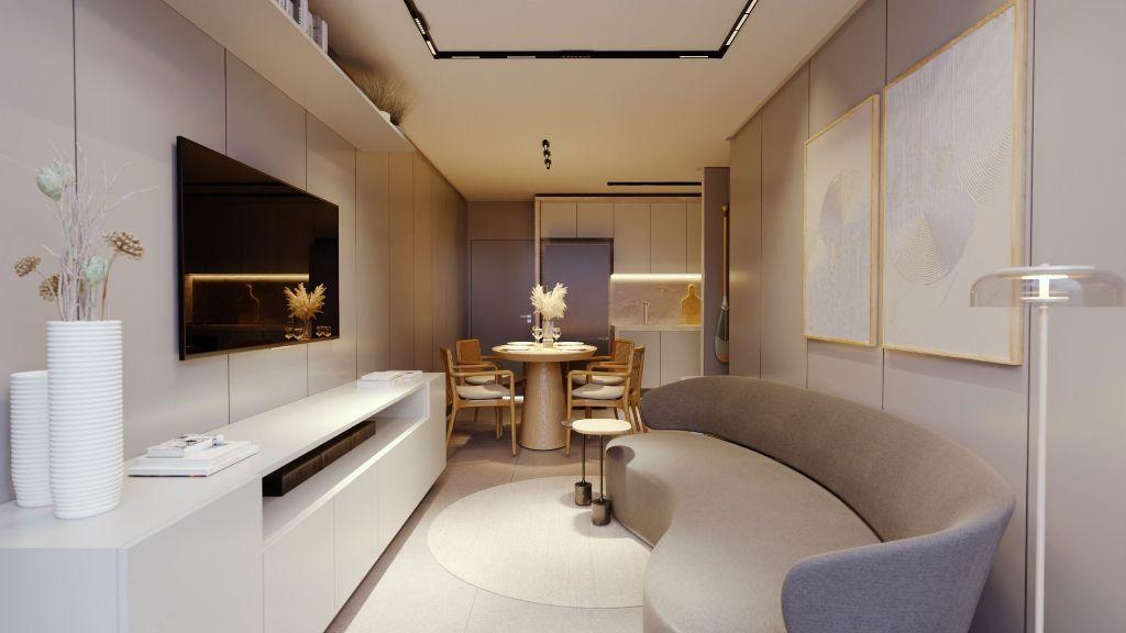 Flat com 1 dormitório à venda, 24 m² por R$ 371.820,89 - Jardi...