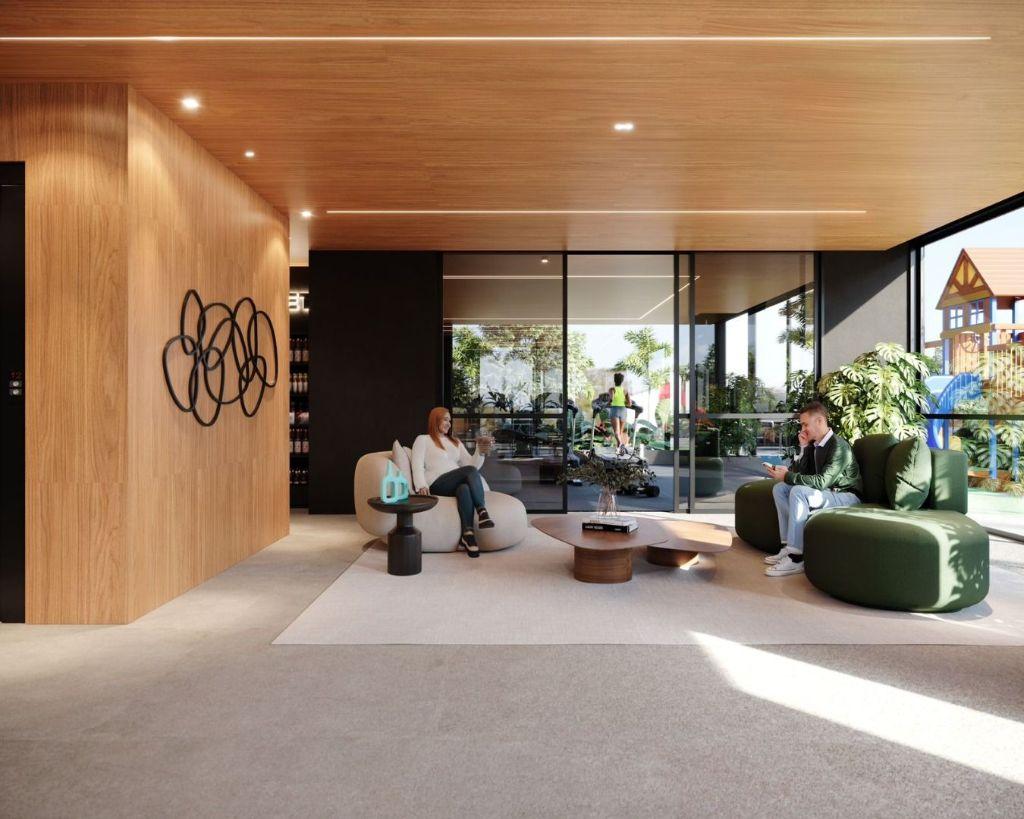 Apartamento com 02/3 dormitórios à venda por R$ 414.854 - Tamb...