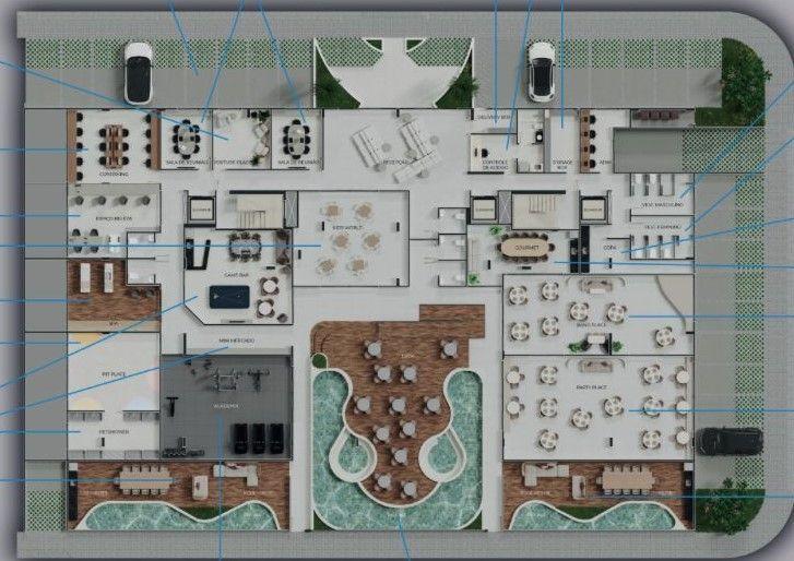 Flat com 01 dormitório à venda, 23m² por R$ 322.785 - Intermar...