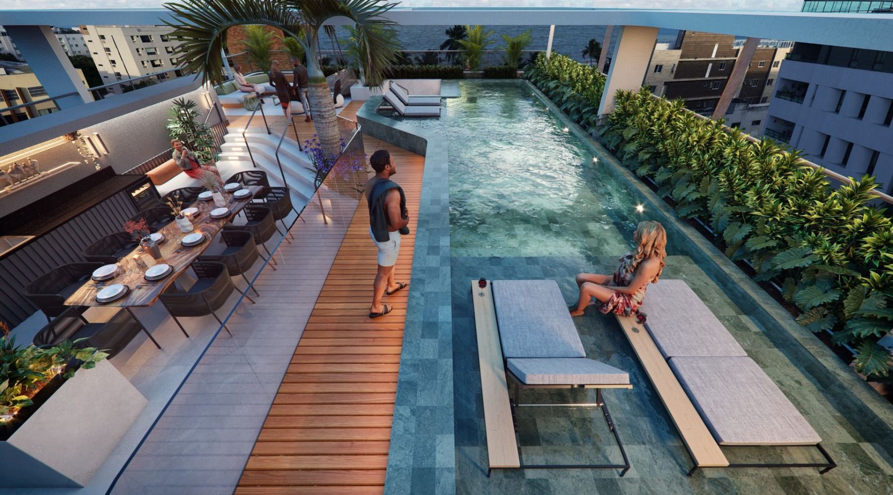 Flat om 01 dormitório à venda, 21m² por R$ 480.000 - Tambaú, J...