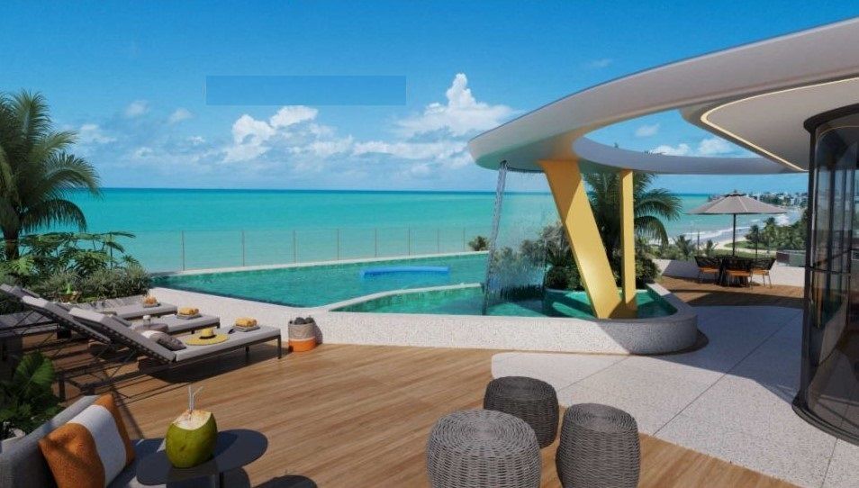 Flat com 01 dormitório à venda,19m² por R$ 420.000 - Bessa, JP/PB