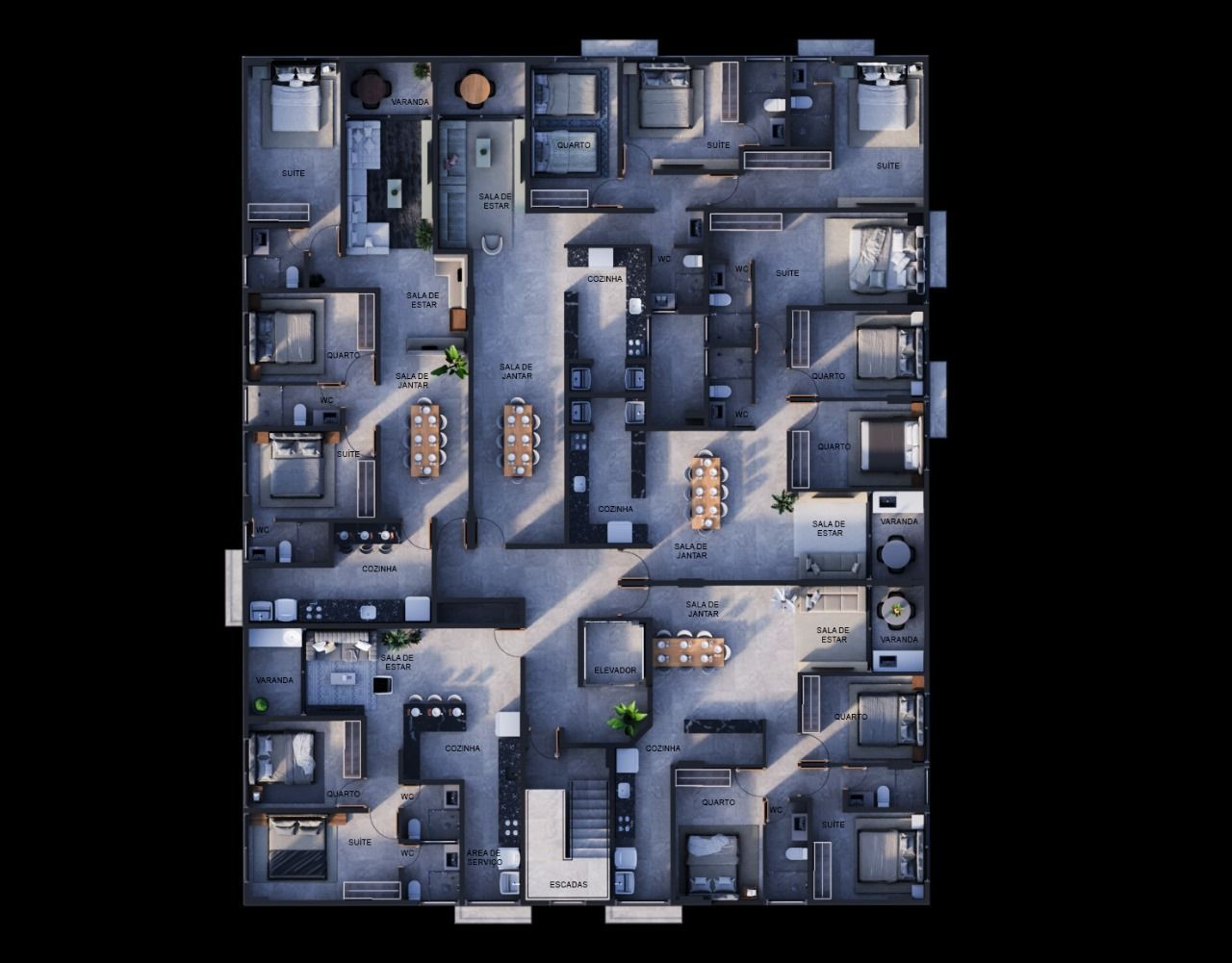 Apartamento com 02/03 dormitórios à venda por R$ 640.000 - Bes...