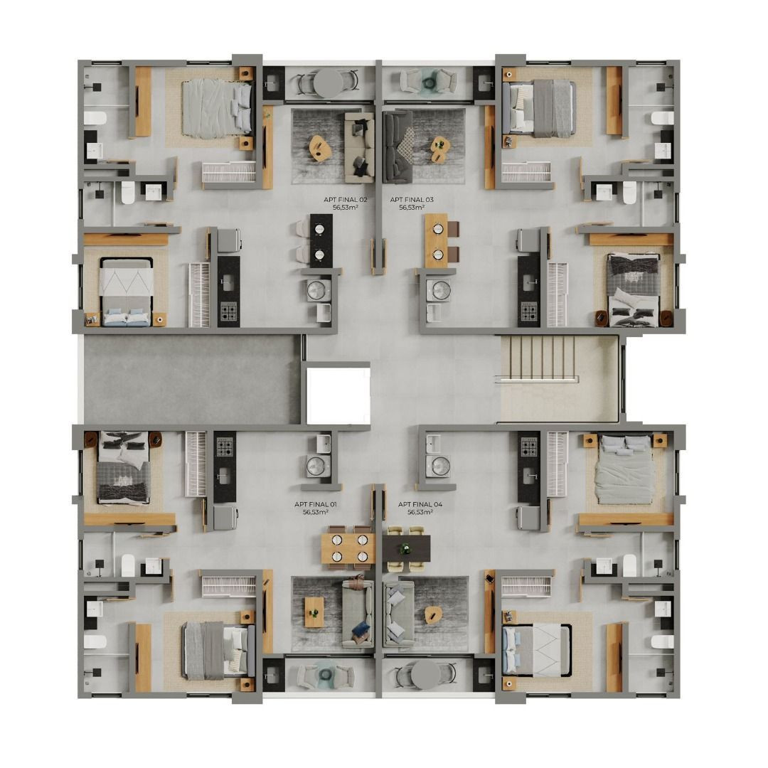 Apartamento com 02 dormitórios à venda por R$ 229.000 - Cristo...