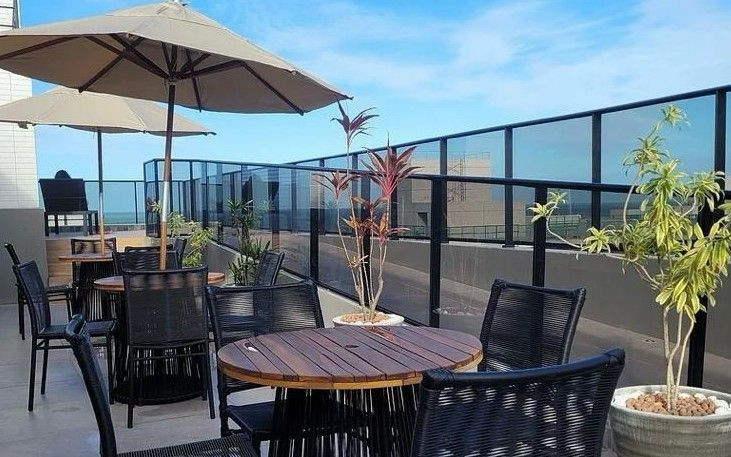 Flat com 01 dormitórios à venda por R$ 370.000 - Jardim Oceani...