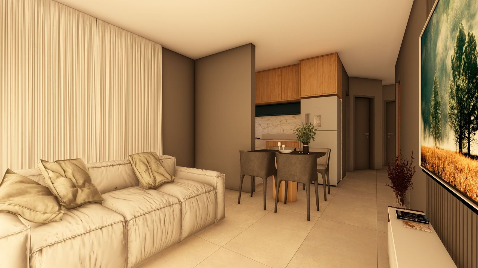 Apartamento com 02 dormitórios à venda por R$ 200.000 - Mangab...