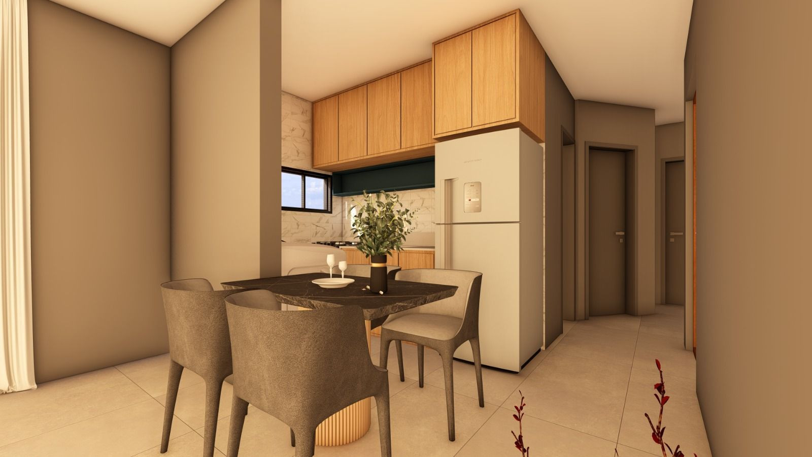 Apartamento com 02 dormitórios à venda por R$ 200.000 - Mangab...
