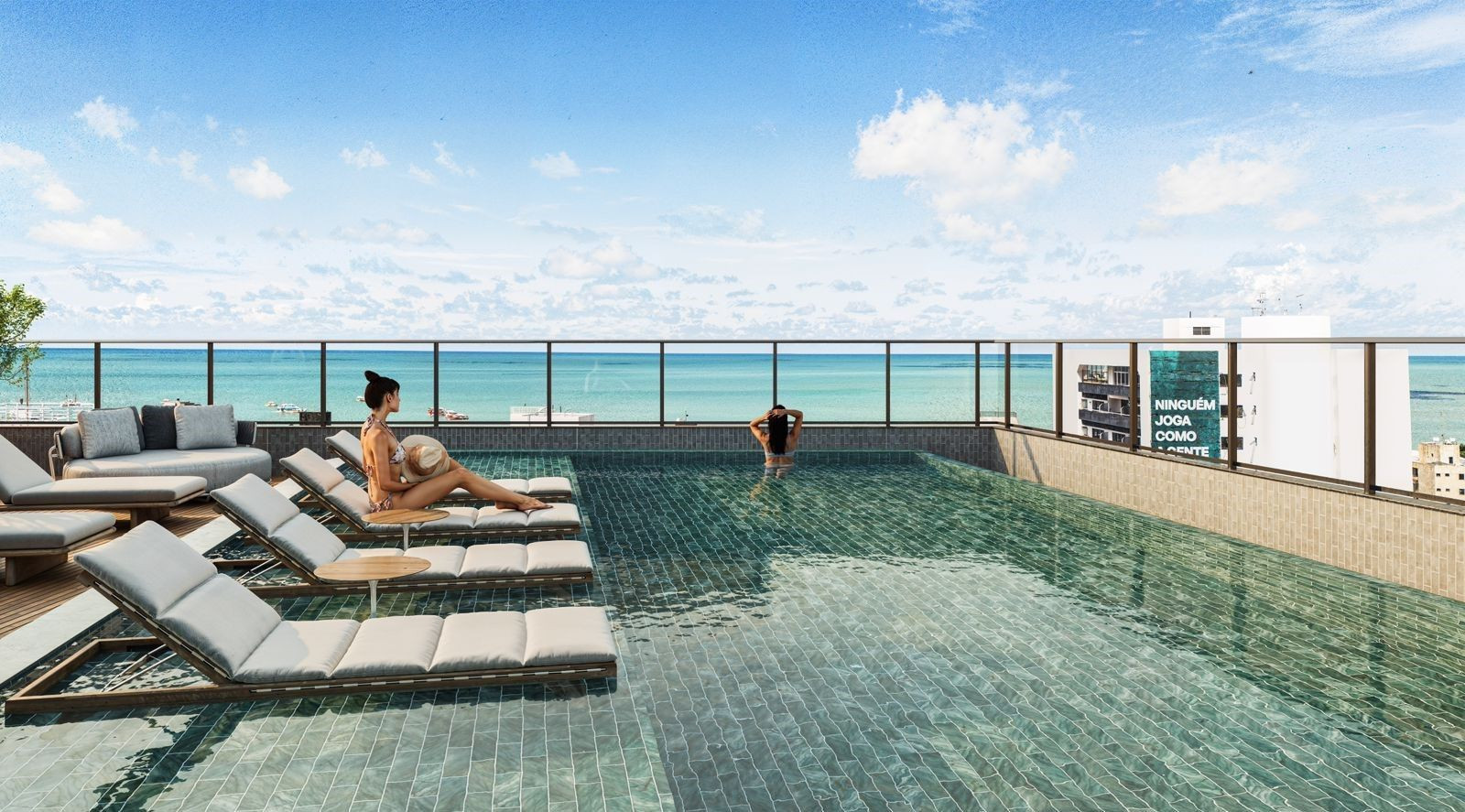 Flat com 01 dormitório à venda, 17m² por R$ 399.000 - Tambaú, ...