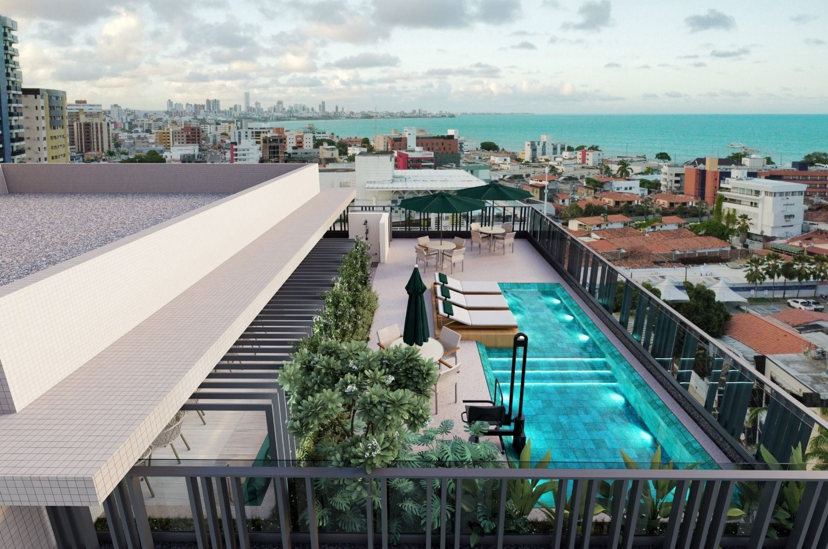 Flat com 01 dormitório à venda, 33m² por R$ 400.641 - Tambaú, ...