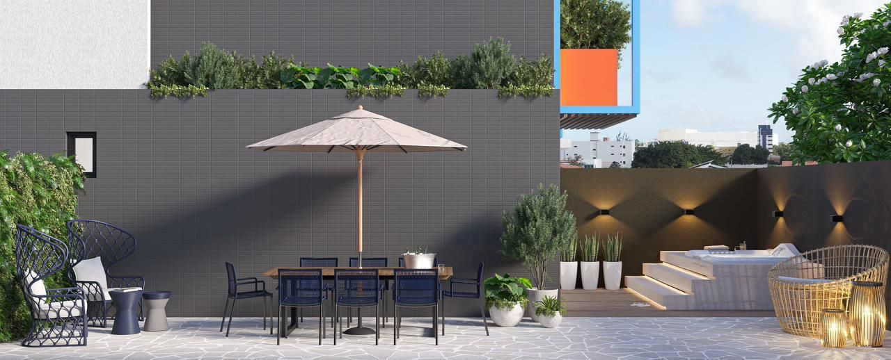 Flat com 01 dormitório à venda, 27m² por R$ 432.330 - Tambaú, ...