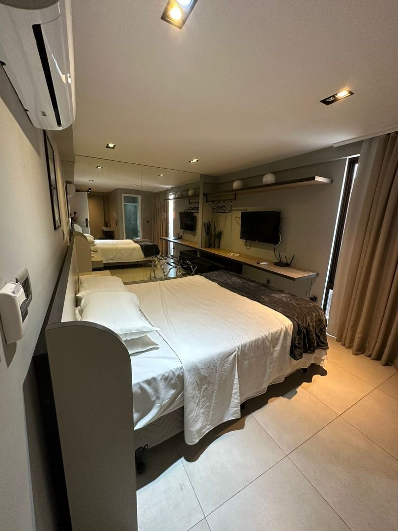 Flat com 01 dormitório à venda, 24m² por R$ 600.000 - Cabo Bra...