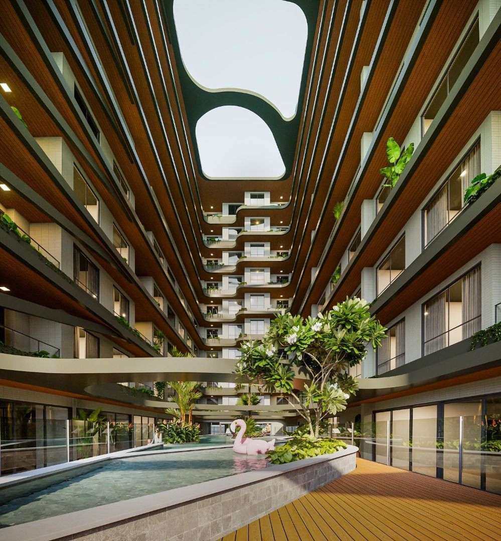 Flat com 01 dormitório à venda, 24m² por R$ 315.000 - Ponta de...