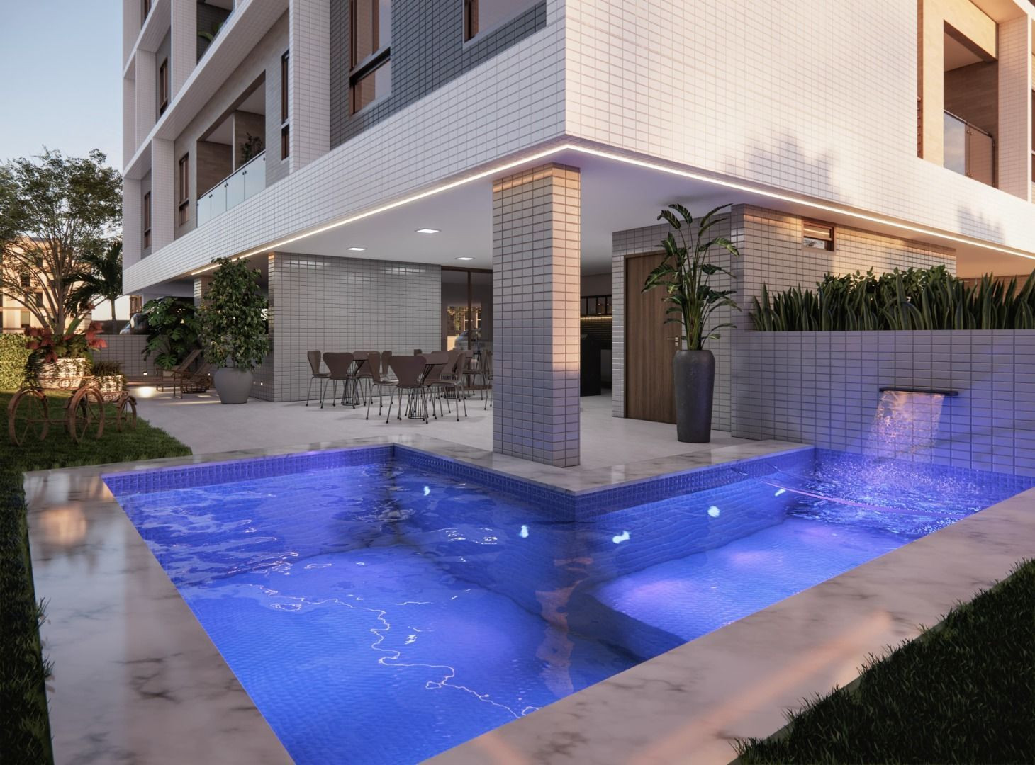 Apartamento com 02/3 dormitórios à venda por R$ 451.878 - Tamb...