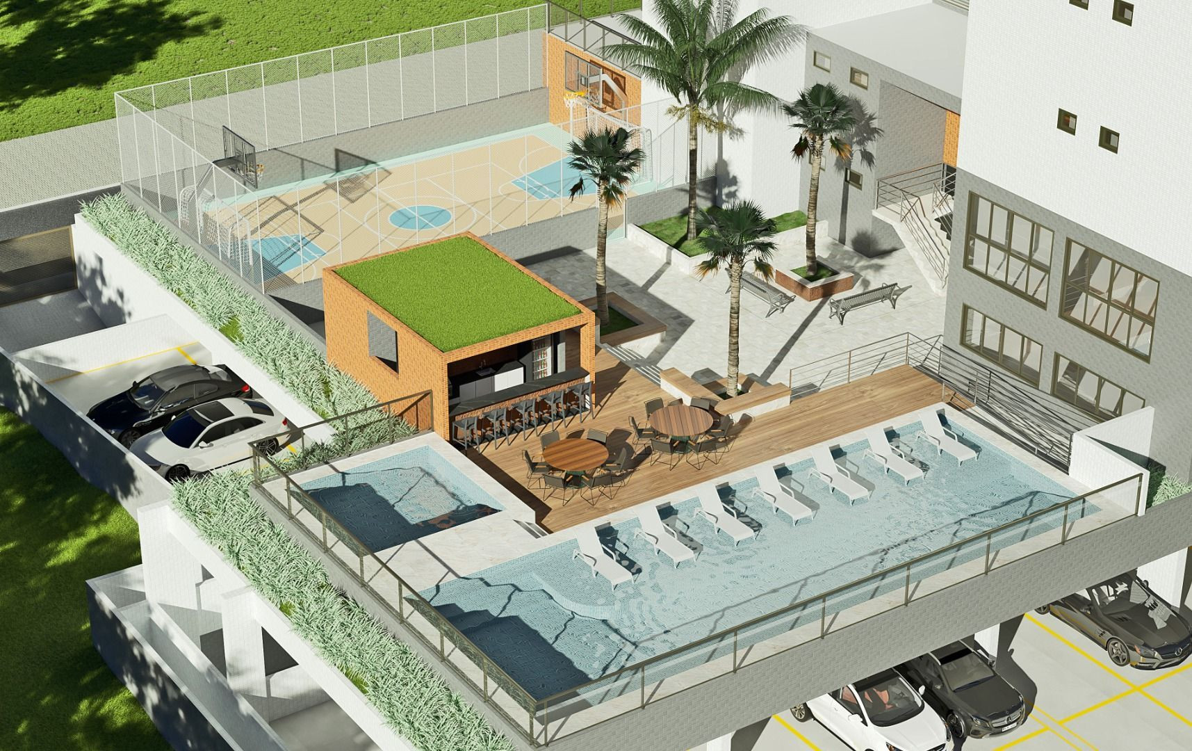 Apartamento com 02/3 dormitórios à venda por R$ 600.154 - Jard...