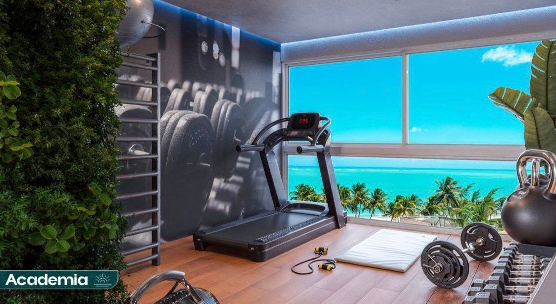 Flat com 1 quarto, 24 m², à venda por R$ 302.500 - Camboinha -...