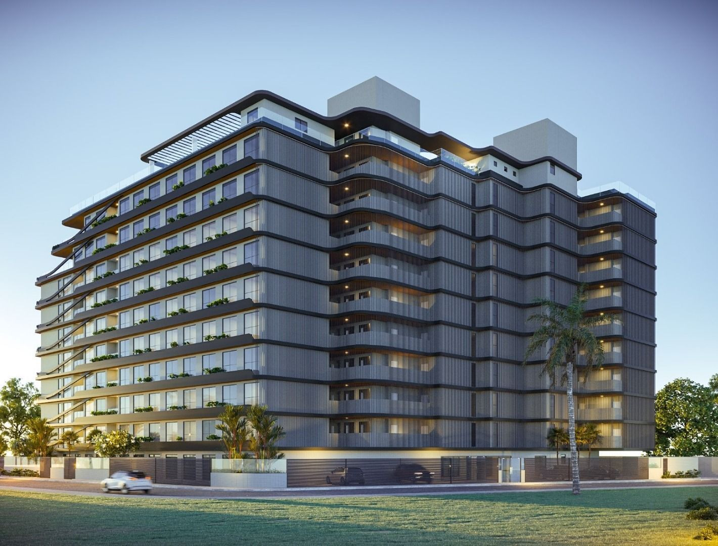 Flat com 1 dormitório à venda, 38 m² por R$ 460.000,00 - Ponta...