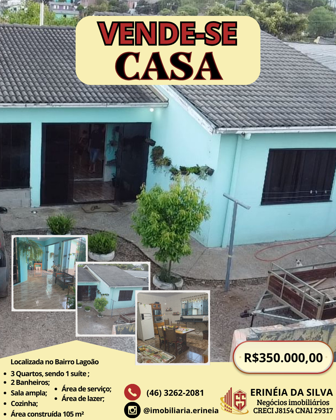 Ótima casa disponível para venda