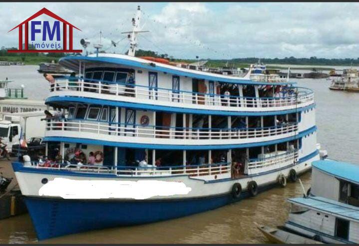 BARCO 37 MTS DE FERRO, 283 PESSOAS E 217 TONELADAS, 3.000.000 MANAUS - AM