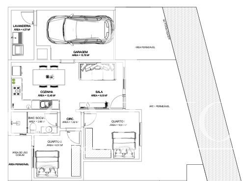 IMÓVEL DE ALVENARIA EM CONSTRUÇÃO