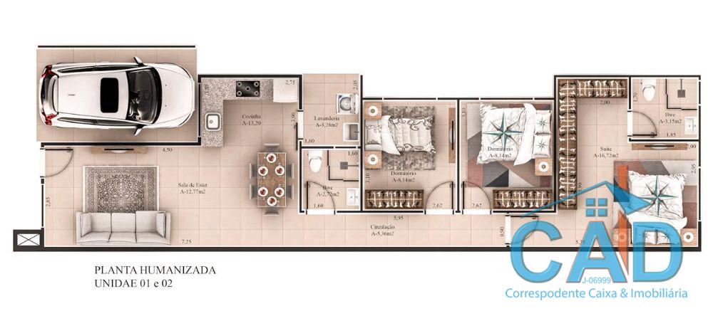 CAD correspondente caixa e Imobiliria