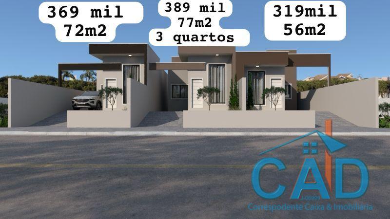 Condomnio com 3 casas no Fraron