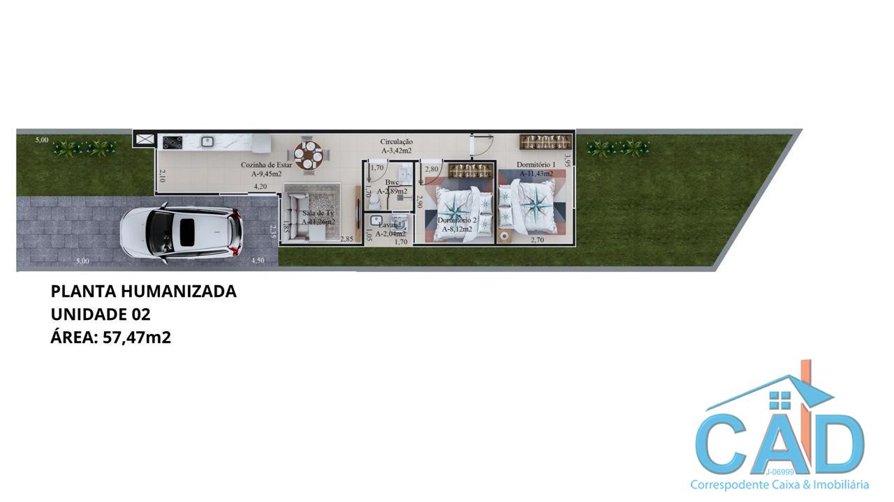 CAD correspondente caixa e Imobiliria
