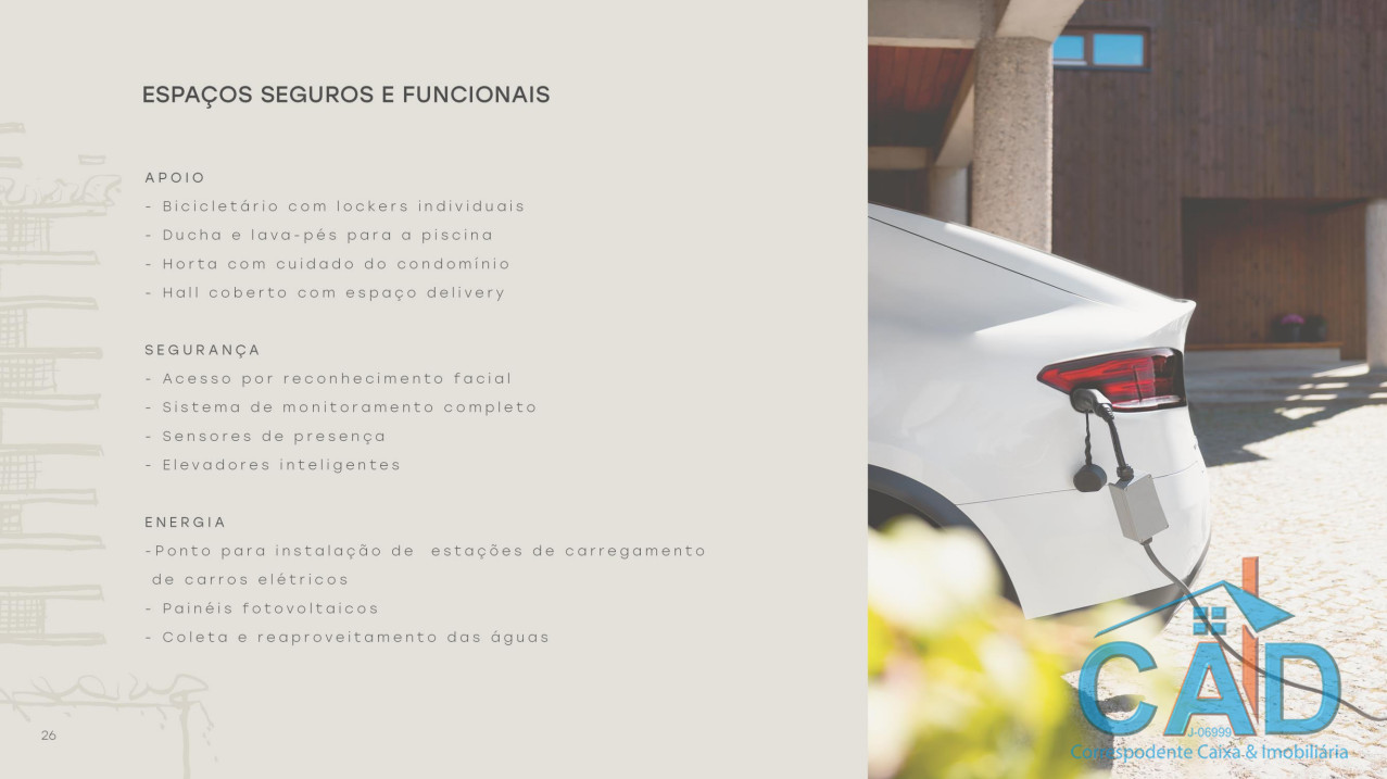 CAD correspondente caixa e Imobili�ria