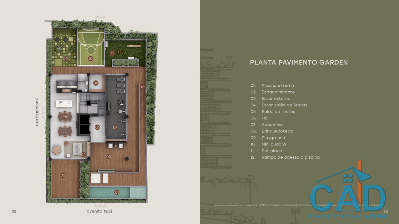CAD correspondente caixa e Imobili�ria