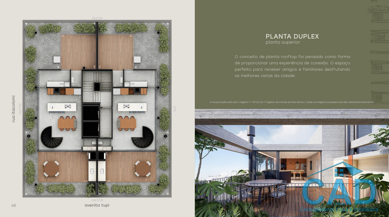 CAD correspondente caixa e Imobili�ria