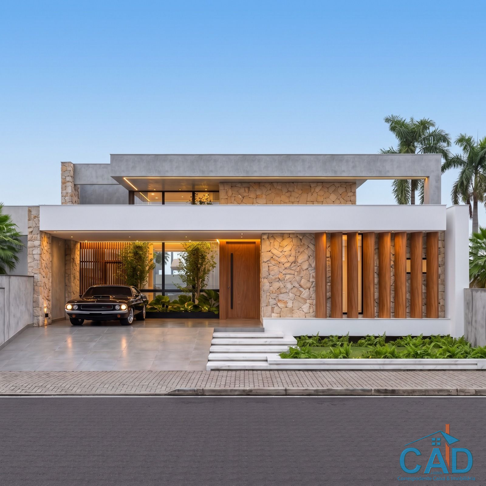 CASA T�RREA DE ALTO PADR�O (NA PLANTA) NO LOTEAMENTO TUMELERO