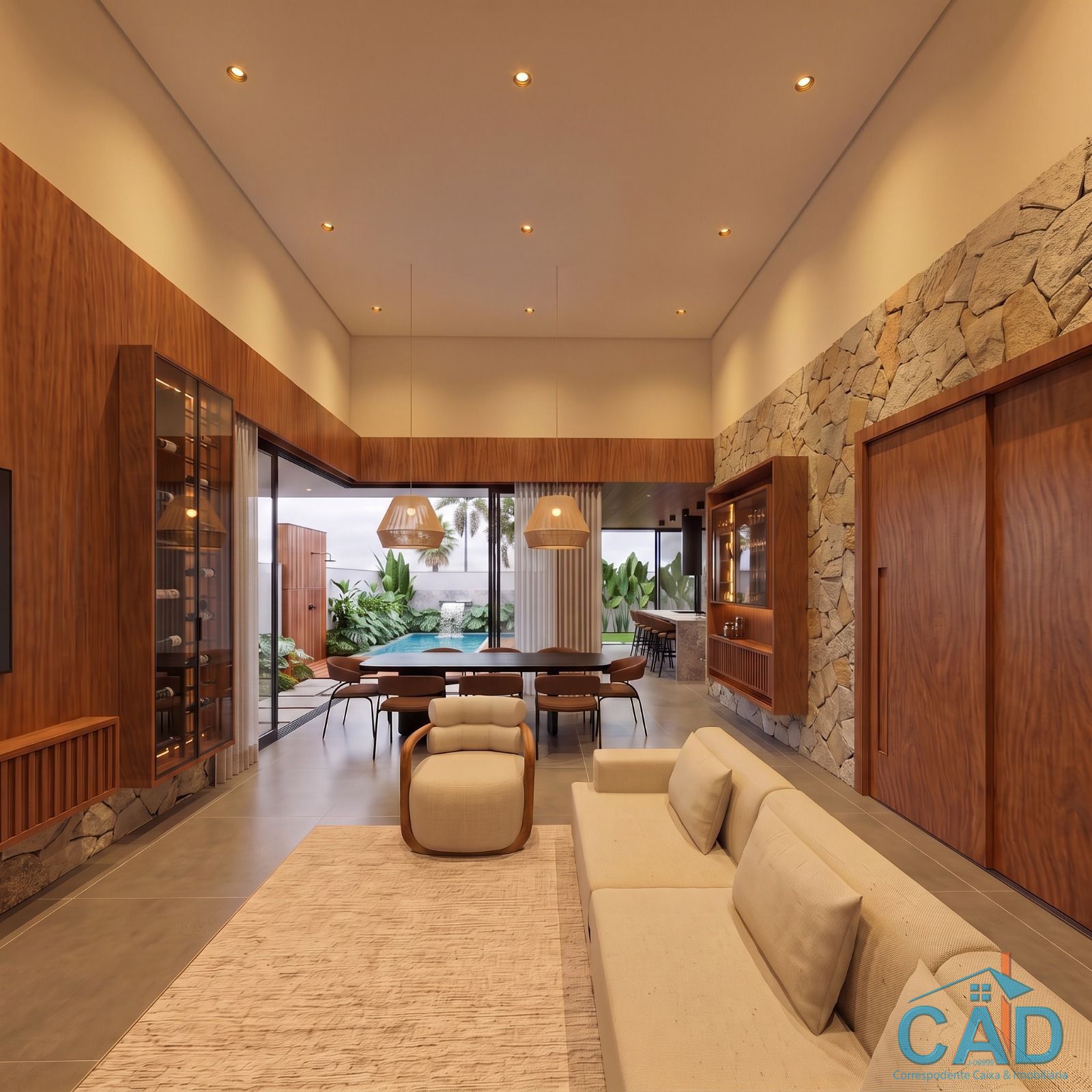 CAD correspondente caixa e Imobili�ria