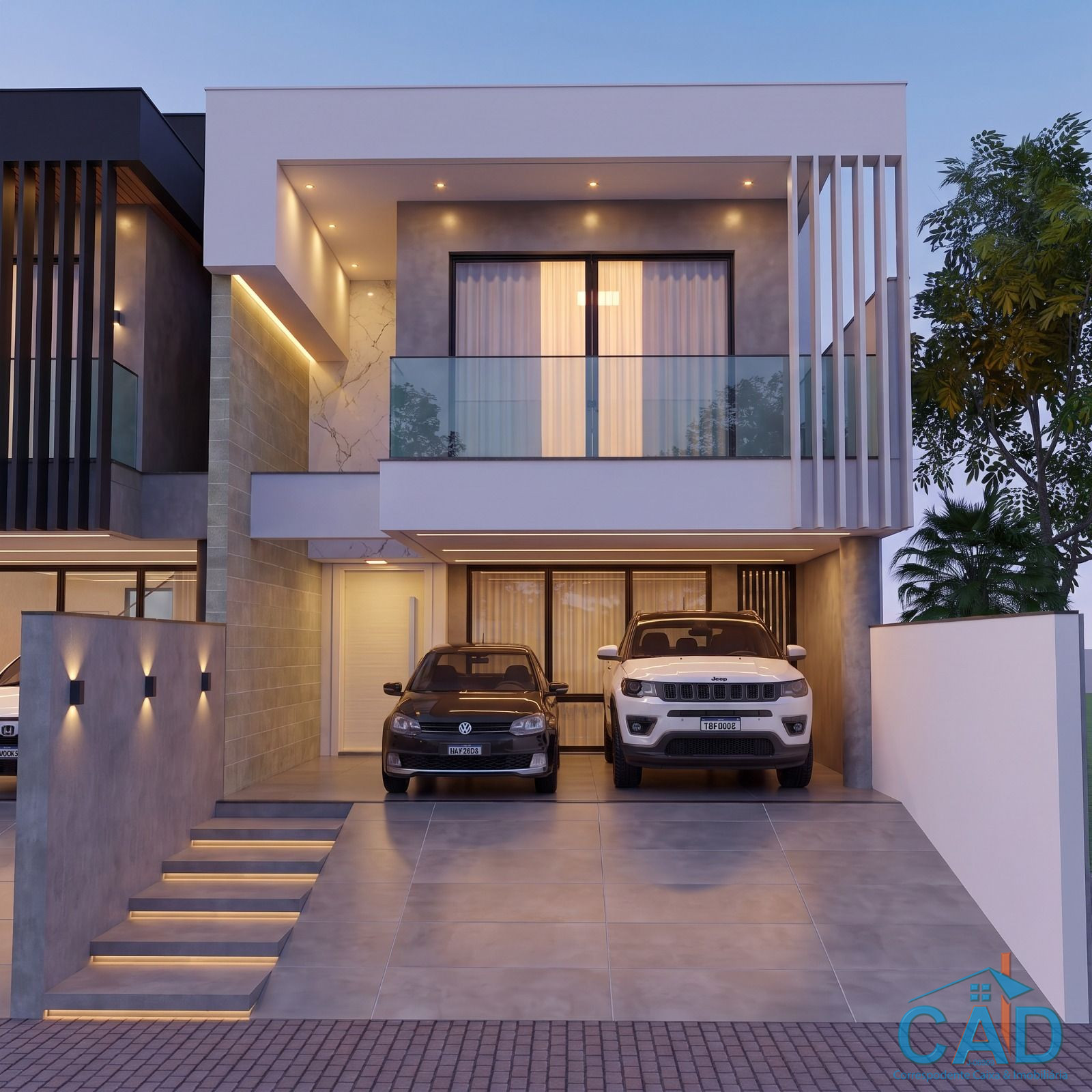 SOBRADO DE ALTO PADR�O (NA PLANTA) NO LOTEAMENTO TUMELERO