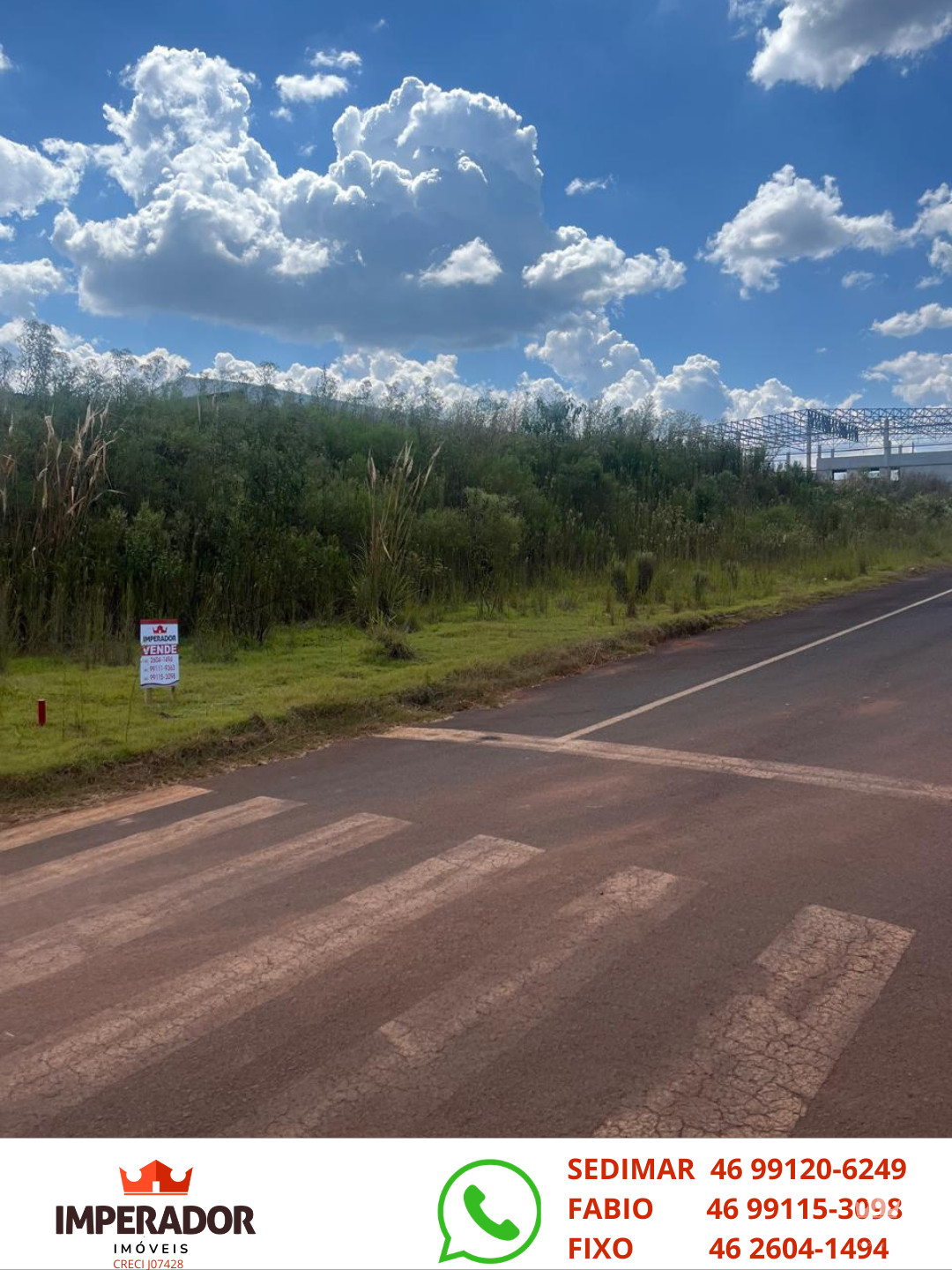 TERRENO A VENDA EM VITORINO