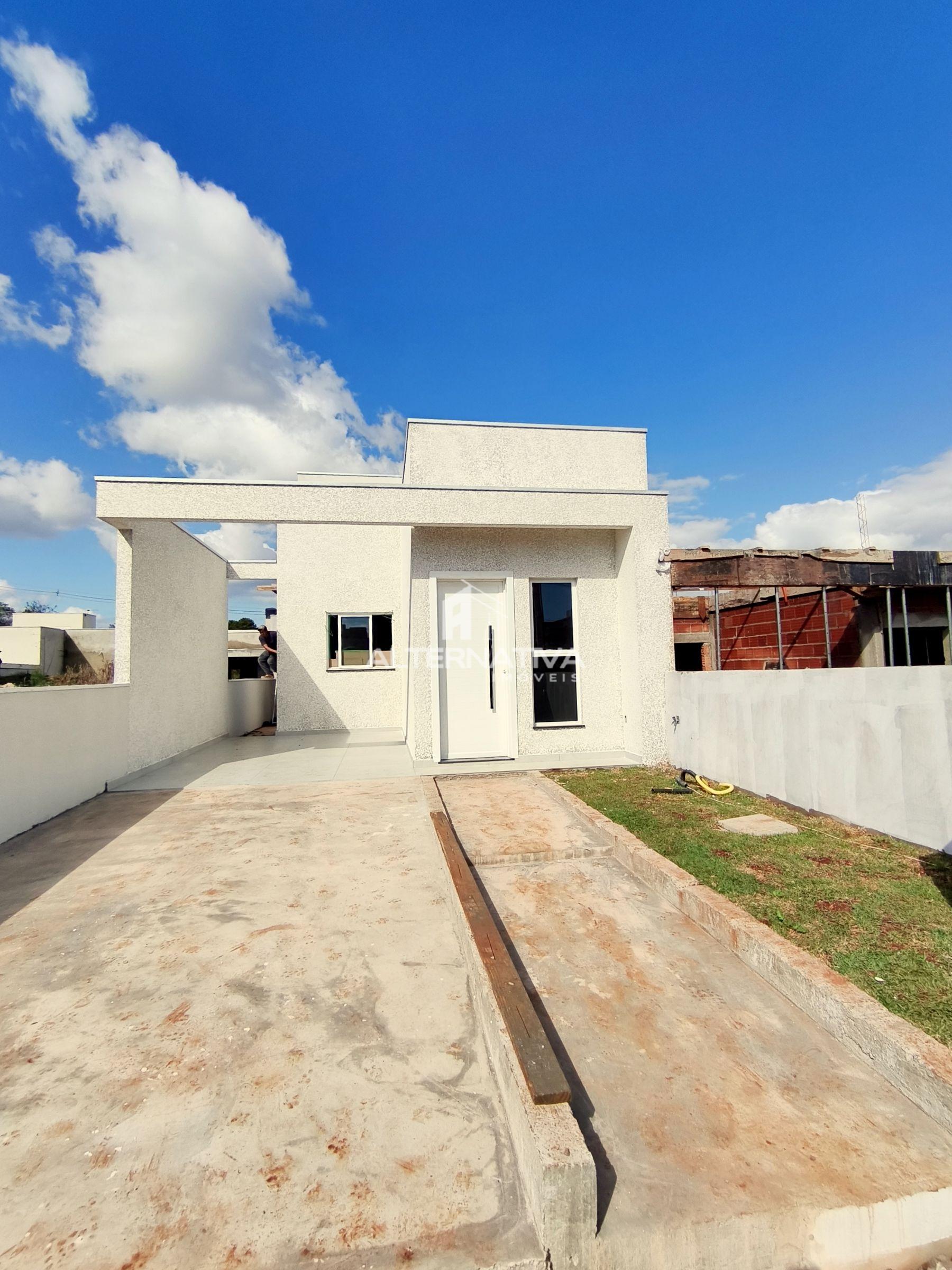 CASA EM FASE FINAL DE ACABAMENTO - 70 m²