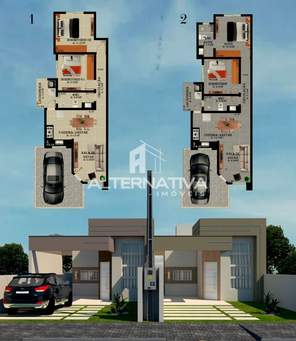 CASA À VENDA NO LOTEAMENTO CESARI 