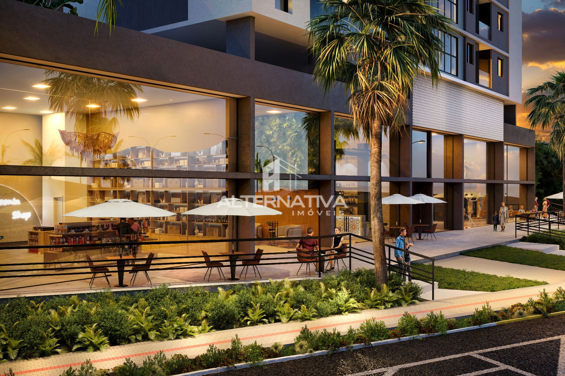 LIV ONZE55 / SALA COMERCIAL