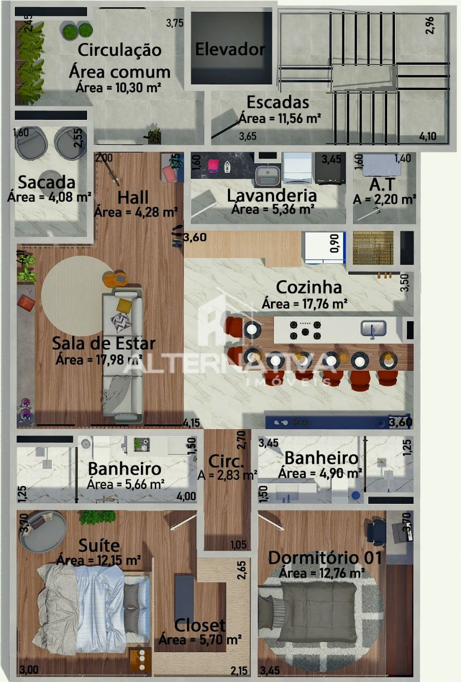 RESIDENCIAL PANDORA, ELEGÂNCIA CONFORTO E VALORIZAÇÃO