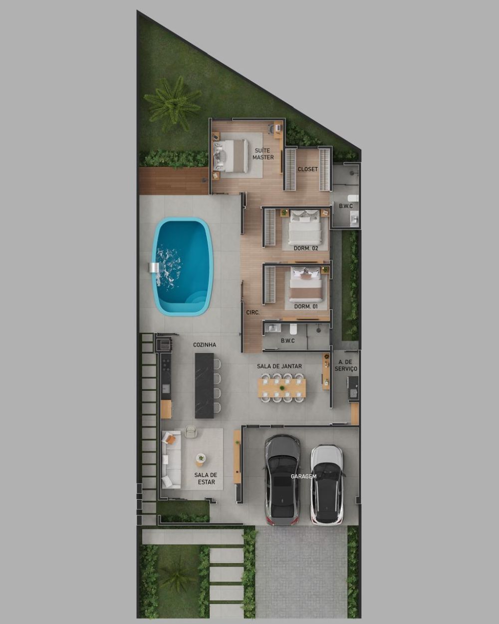 CASA DE ALTO PADRÃO EM CONSTRUÇÃO NO LOT. SÃO JOSÉ